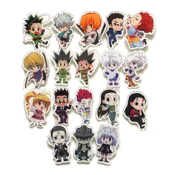

HUNTER x HUNTER Original Japanese anime figure PVC Badge GON FREECSS/Killua Zoldyck/Kurapika/Leorio Paladinight