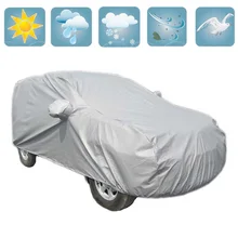Universal SUV Car Covers Outdoor Sunshade Waterproof Dustproof Anti UV Scratch Resistant Snow Cover Accessories