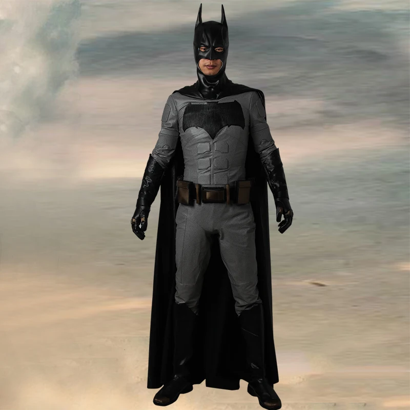 Batman Justice League Cosplay Costume Superhero Halloween Outfit Uniform Suit
