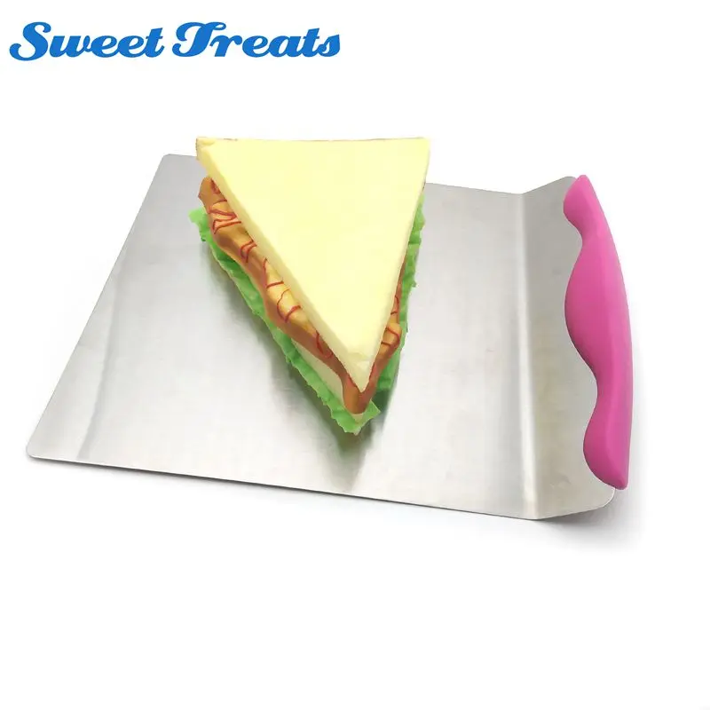 Sweettreats формы для выпечки сталь коллекция торт атлет сервер Professional выпечки и кондитерские инструменты Jumbo Cookie шпатель лопатки для пиццы