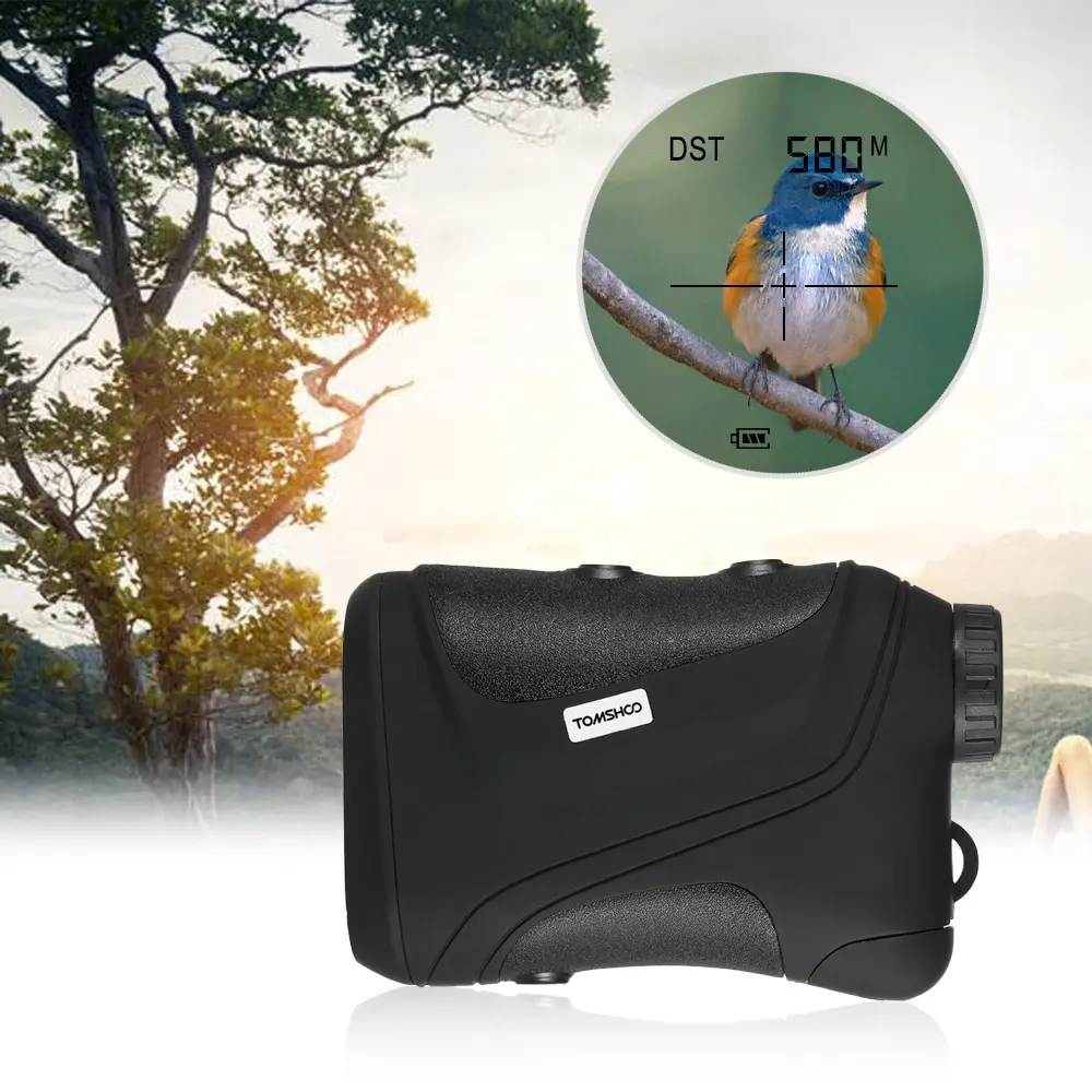 Compact 6X22 600m Hunting Laser Rangefinder Golf Rangefinder Laser Range Finder Telescope Monocular Distance Meter Speed Tester