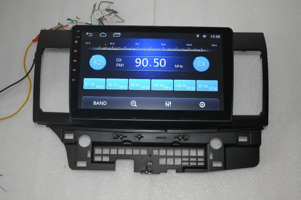 Sale 10.1inch 1024 x 600 quad core Android 7.0 for MITSUBISHI LANCER ,car deckless gps navigation,radio,3G,Wifi, 11