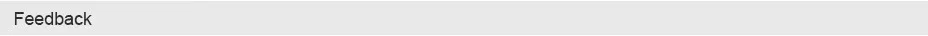 Feedback