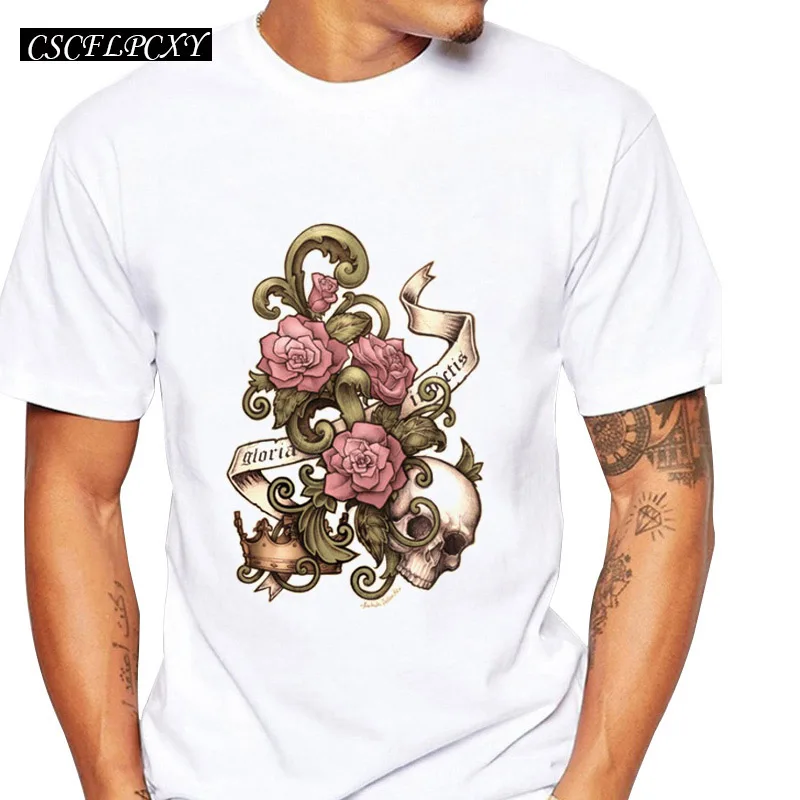 New-fashion-men-s-punk-style-vintage-skull-king-printed-t-shirt-hipster-floral-skull-design.jpg_640x640 (3)