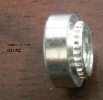 Online KF2-M5 Broaching Nuts, Carbon Steel, Electro-plated Tin ,PEM Standard,instock, Made In China,