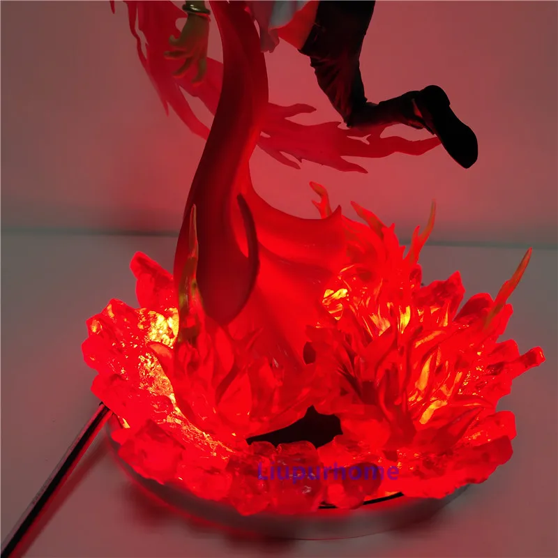 Один кусок Sanji Led 3d ночной Светильник цельный аниме Lampara Vinsmoke огонь ноги