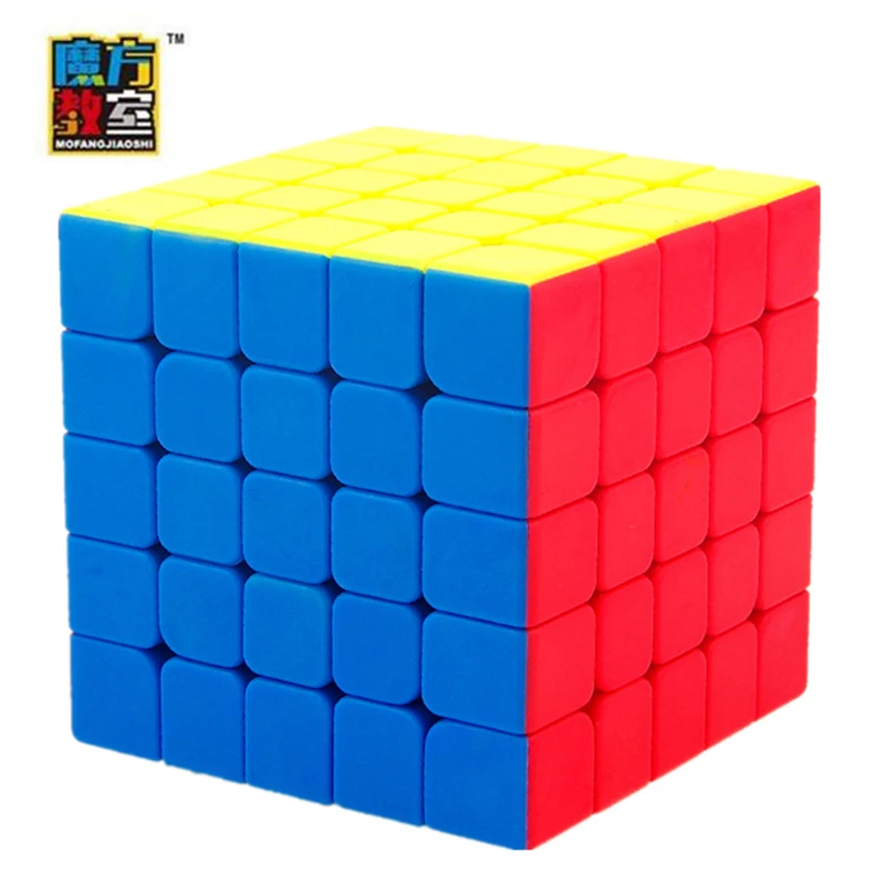 MoYu MF5 MOFANGJIAOSHI 5x5x5 Sticker Speed Cube Magic Cube Puzzle Toys Educational Toys