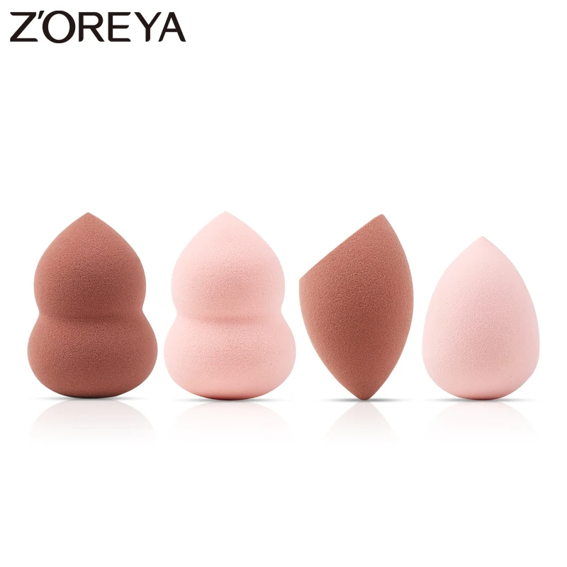 

Zoreya Brand Soft Powder Foundation Puff Non-latex Egg Shaped Gourd Shaped Cosmetic Sponge Puff Essential Makeup Tools