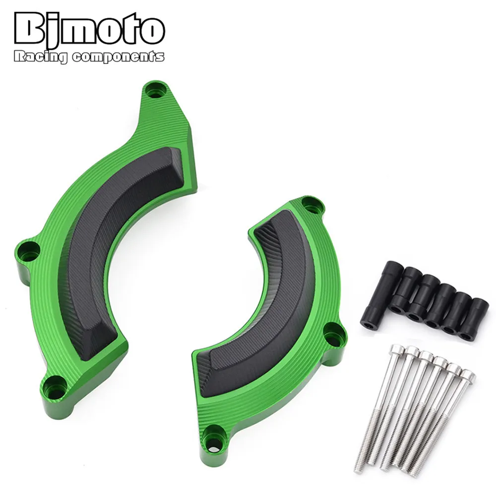 

BJMOTO Motorcycle Engine Stator Cover Frame Motors Slider Protector For Kawasaki Z900 2017 moto Engine Guard