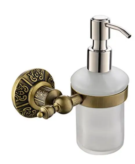 Free Shipping Br Antique Bronze Soap Dispenser Holder Liquid O Envio Gratuito De Antique Br Bronze Saboneteira Holder Dispensador Sabão Líquido Acessórios