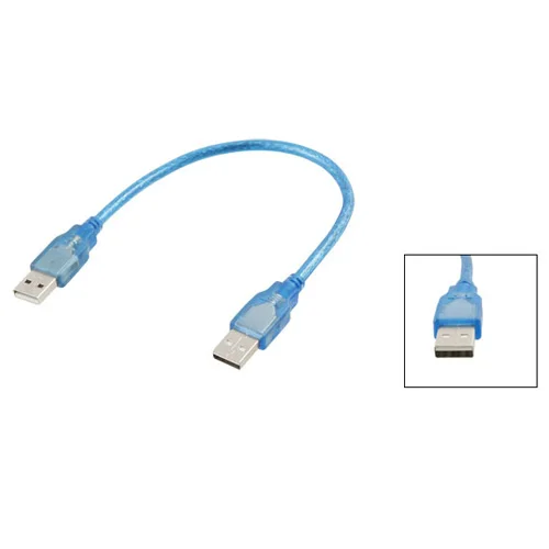 Wsfs Лидер продаж 30 см 1 фут USB 2.0 Тип/мужчинами удлинитель шнура Синий