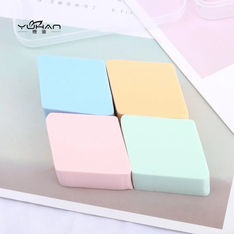 8 шт. Алмазная косметическая пудра для макияжа смешивание губок крем для лица Смешивание косметическая пудра