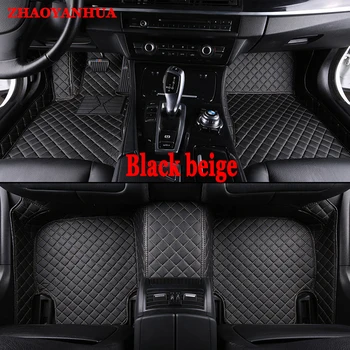 

Custom fit car floor mats for Hyundai ix25 ix35 Elantra SantaFe Sonata Solaris Tucson verna carstyling carpet liner