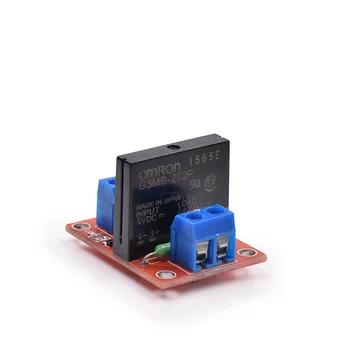 

Free Shipping 5PCS/Lot 1 channel 5v low level solid state relay module with solid state relay 250 v2a fuse