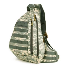 Полевая тактическая нагрудная Сумка-слинг для спорта на открытом воздухе, на одно плечо, мужской большой дорожный рюкзак, сумка