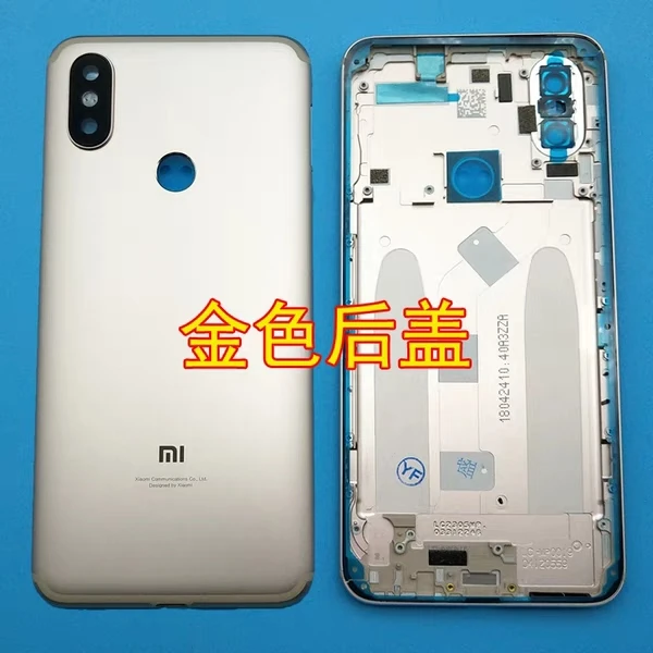 Задняя крышка с отпечатком пальца для Xiaomi MI A1 задняя боковыми клавишами камера