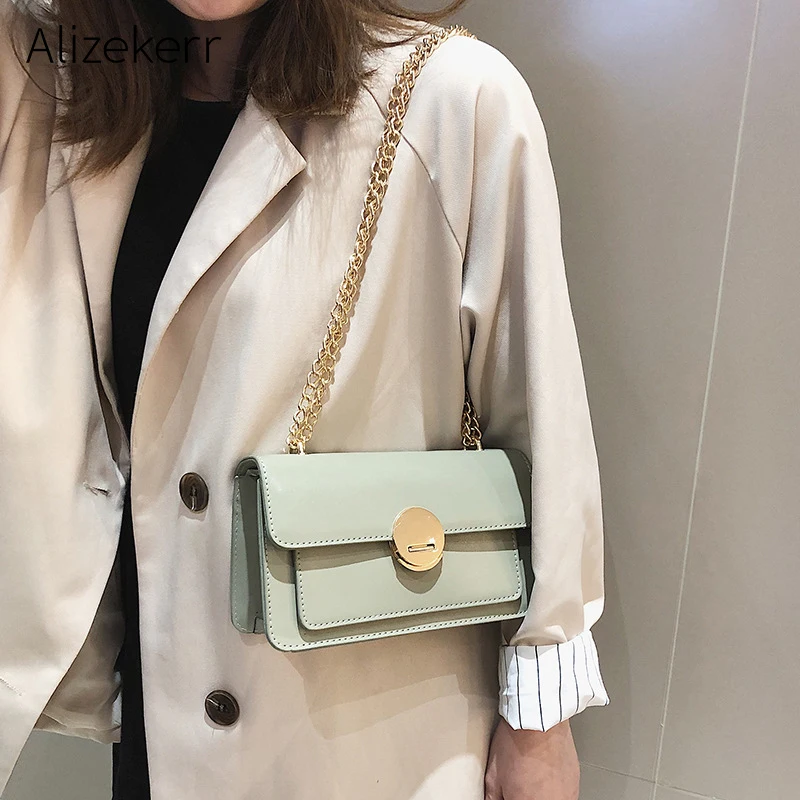 

Sequined Shoulder Bag Women Fashion Trend High Quality Chain Messenger Bags Lady Small Bags Simple Messenger Bag Bolsas Feminina