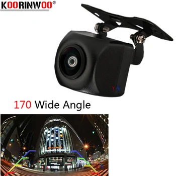 

Koorinwoo Latest Video Parking Camera Car Rearview camera 170 Deg CCD Backup Reverse Waterproof Dash Auto RCA 12v Parking System