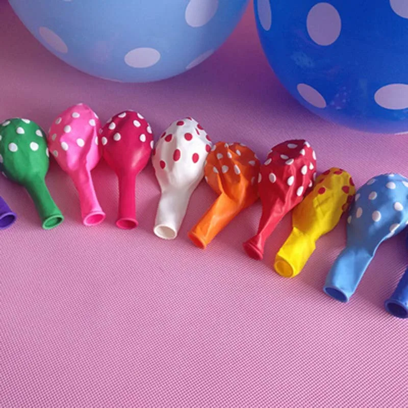 Polka Dot Latex Balloon 2
