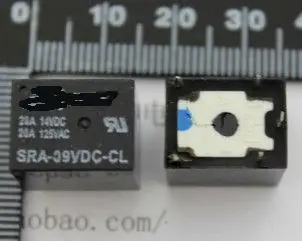 Sra-09vdc-cl de Garantia de Qualidade Free Shopping Sra-09vdc-cl 20a 5 Pinos Power Relay Mini Relé Automotivo 50 Pcs 9vdc