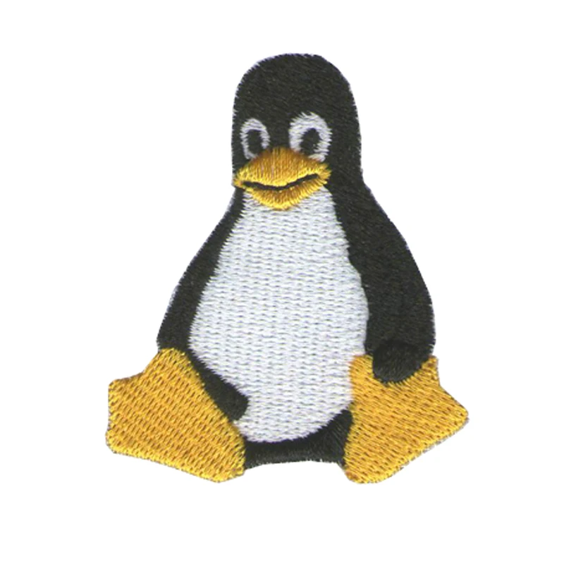 Animal penguins 2018 newest embroidery parches stickers for clothes fabric butterfly decorations customed logo patch | Дом и сад