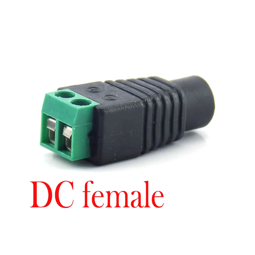 DC мощность 1 Женский до 2 3 4 5 6 8 Мужской способ Splitter адаптер разъем кабель 5,5 мм* 2,1 мм 12 В для камеры видеонаблюдения Светодиодные полосы света
