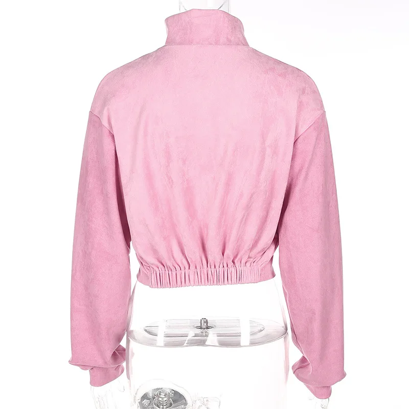 cropped hoodie zip