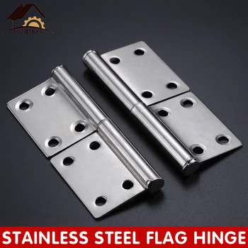 

Myhomera 2Pcs 2.5/3/4 inch Table Flap Hinge Stainless Steel Removable Door Cabinet Folding Hinges Hidden Strong Backflap Screws