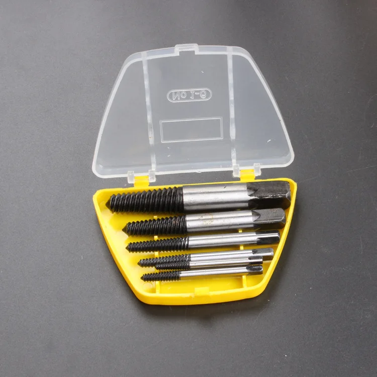

6pcs Damaged Screw EXTRACTOR Drill Bits Out Broken Bolt Stud