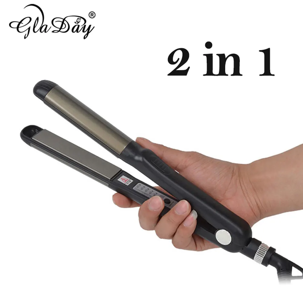 Выпрямитель для волос 2 в 1 110 240 В с контролем температуры|straightening irons|electric hair