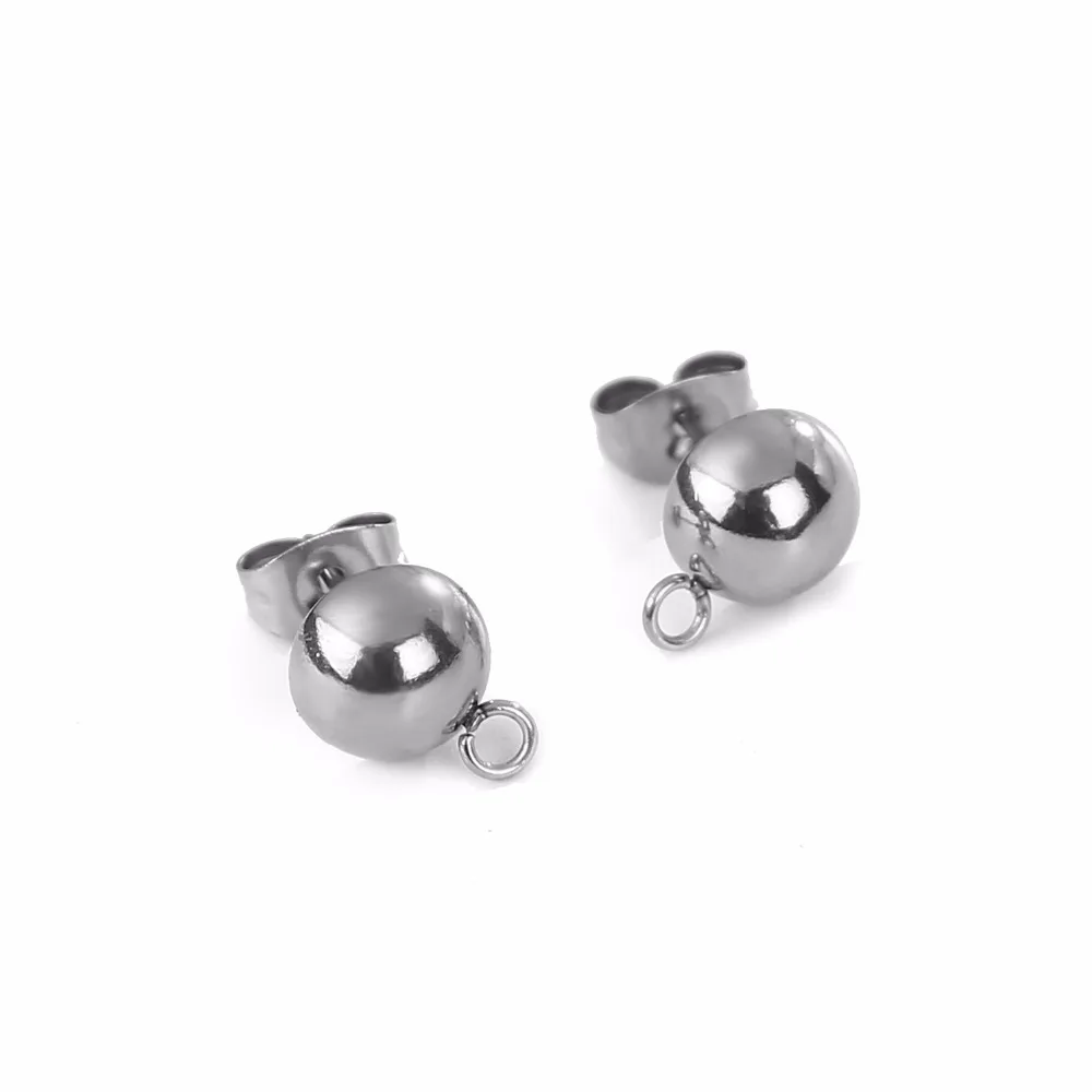 Пусеты для серег гвоздиков из нержавеющей стали 20 шт./лот|stud earrings set|earrings setsteel stud |