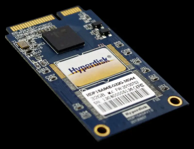 HYPERDISK mSATA/PCI E,128GB NAND flash hard drive SSD for industrial or
