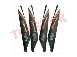 toy helicopter model spare parts Sanhuan RC helicopter SH 8829 01 Main rotor blade Orange
