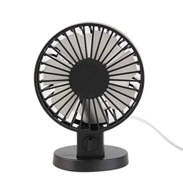 Ingelon USB Fan Mini portable Table Desk Personal FAN Black Double Vane Mini gadgets Dropshipping for Computer Laptop usb gadget 2