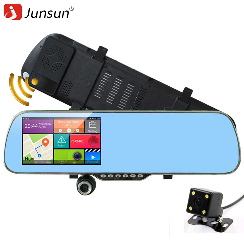 New 5 inch Android DVR GPS mirror with rearview mirror car dvr camera