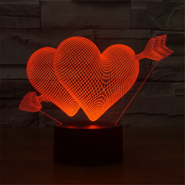romantic lighting for bedroom modern aucd hot double heart romantic lighting atmosphere table lamp for bedroom gift lovers 3d illusion romantic lighting for bedroom modern aucd hot double heart romantic lighting atmosphere table lamp for bedroom gift lovers 3d illusion