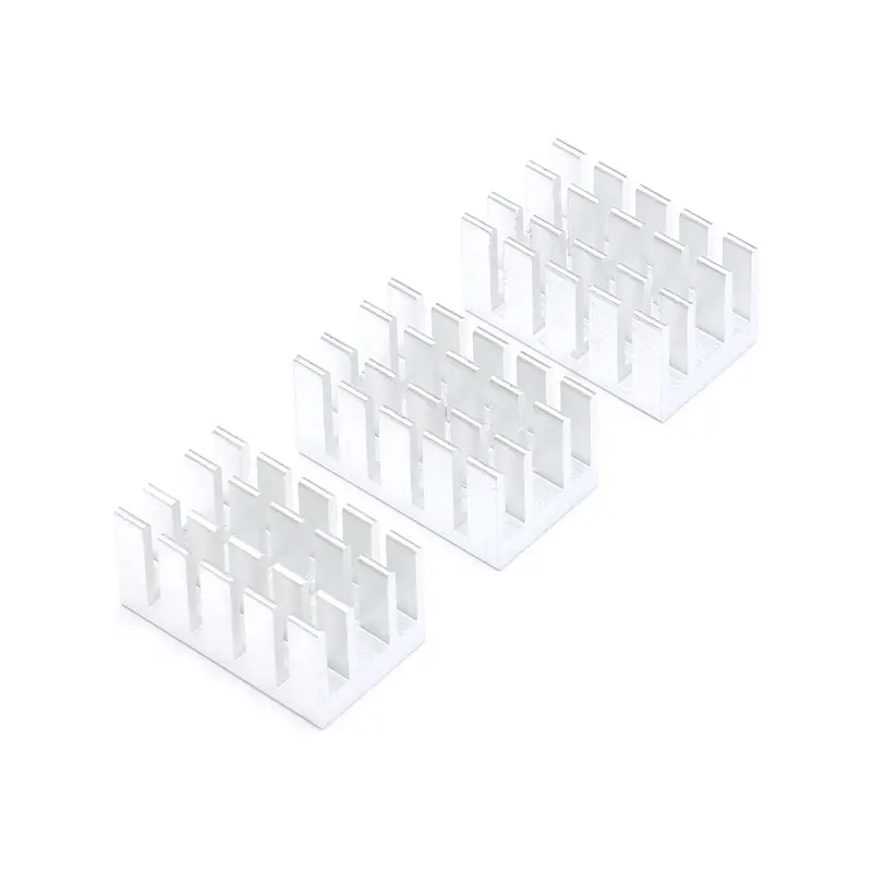 10pcs Computer Cooler Radiator Aluminum Heatsink Heat sink for Electronic Chip Heat dissipation Cooling 221311mm (1)
