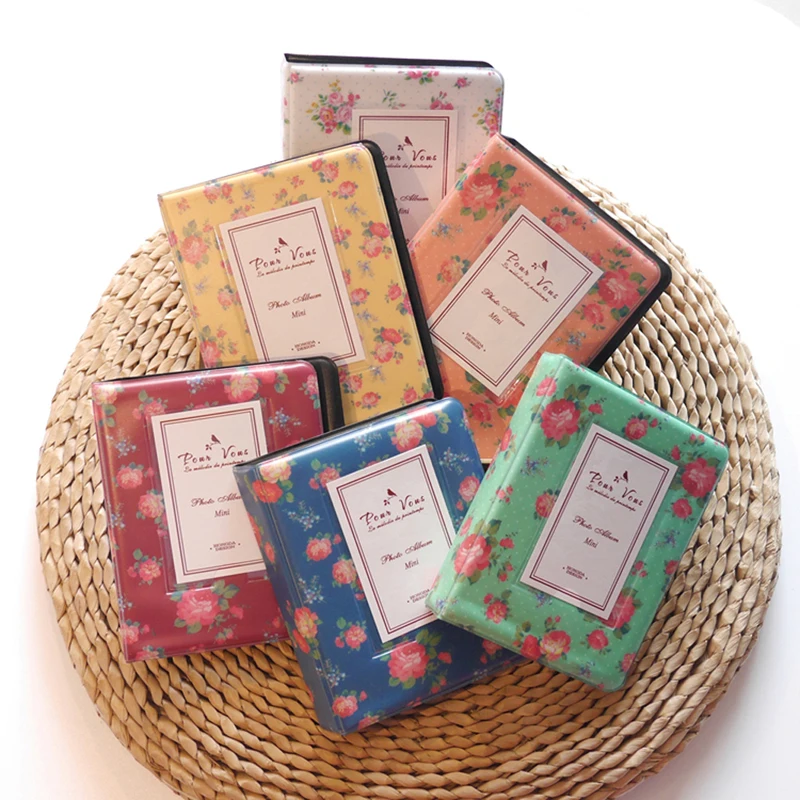 New 6 Colors Max 64 Pockets Mini Instant Polaroid Photo