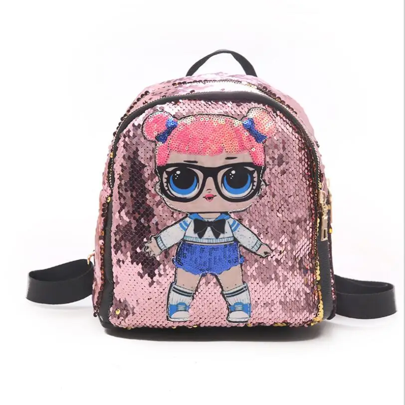 

Stylish Women Sequins School Backpack Girls Satchel Fashion Travel Zipper Cute Casual Shoulder Bags Bolso femenino 2019