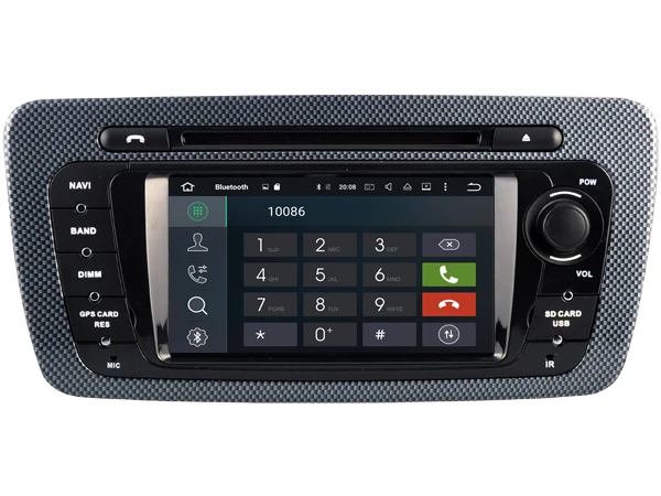 Ips экран Android 8,0 автомобильный DVD навигатор плеер для SEAT IBIZA 2009-2013 gps авто стерео аудио мультимедиа