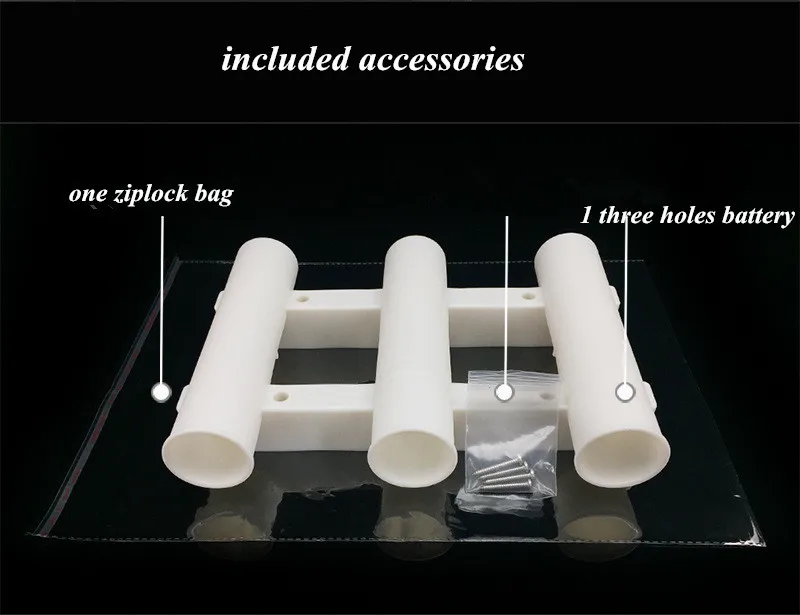 Fantu море Рыбалка удочек простой Рыбалка стержень Батарея ABS держатель дополнительные приспособления Рыбалка стержень Инструменты
