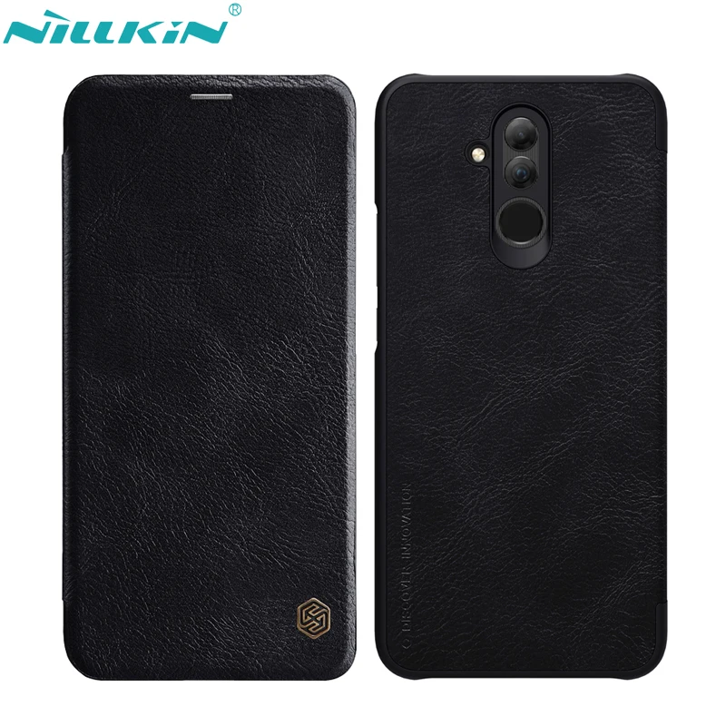 

NILLKIN Retro PU Leather Case for Huawei Mate 20 Lite Case Cover Hard PC Back Cover Flip Phone Cases for Mate 20 Lite 6.3''