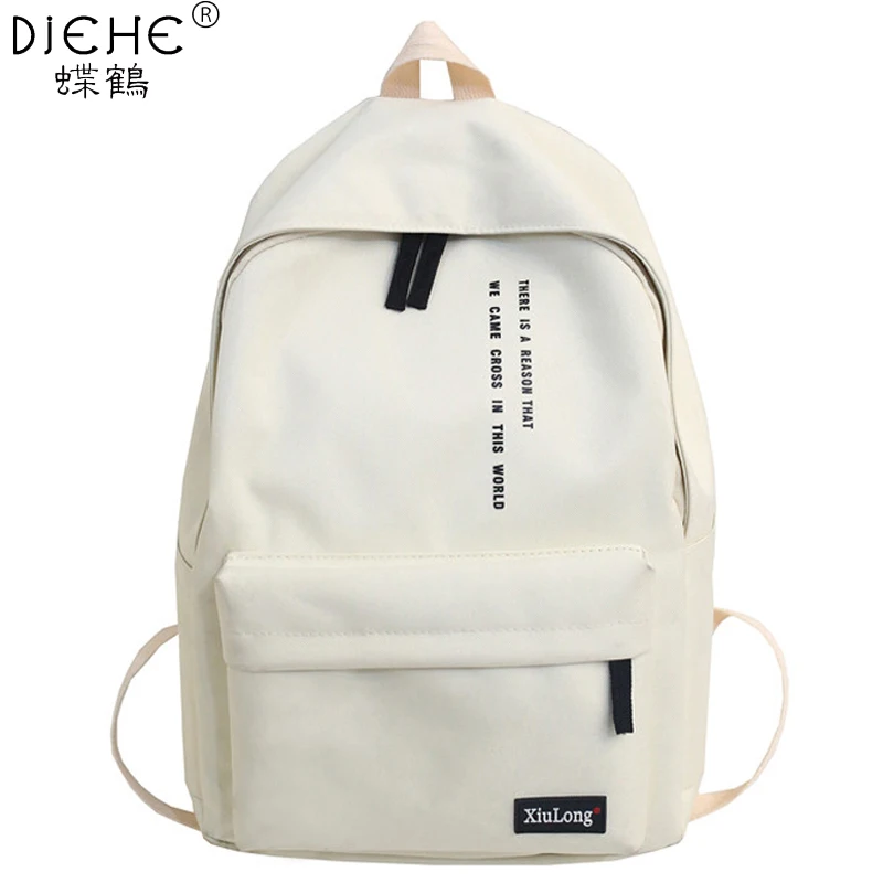 New Fashion Women Nylon Backpack Schoolbags School Backpack for Girl Teenagers Boys Children Travel Bags Rucksack Mochilas