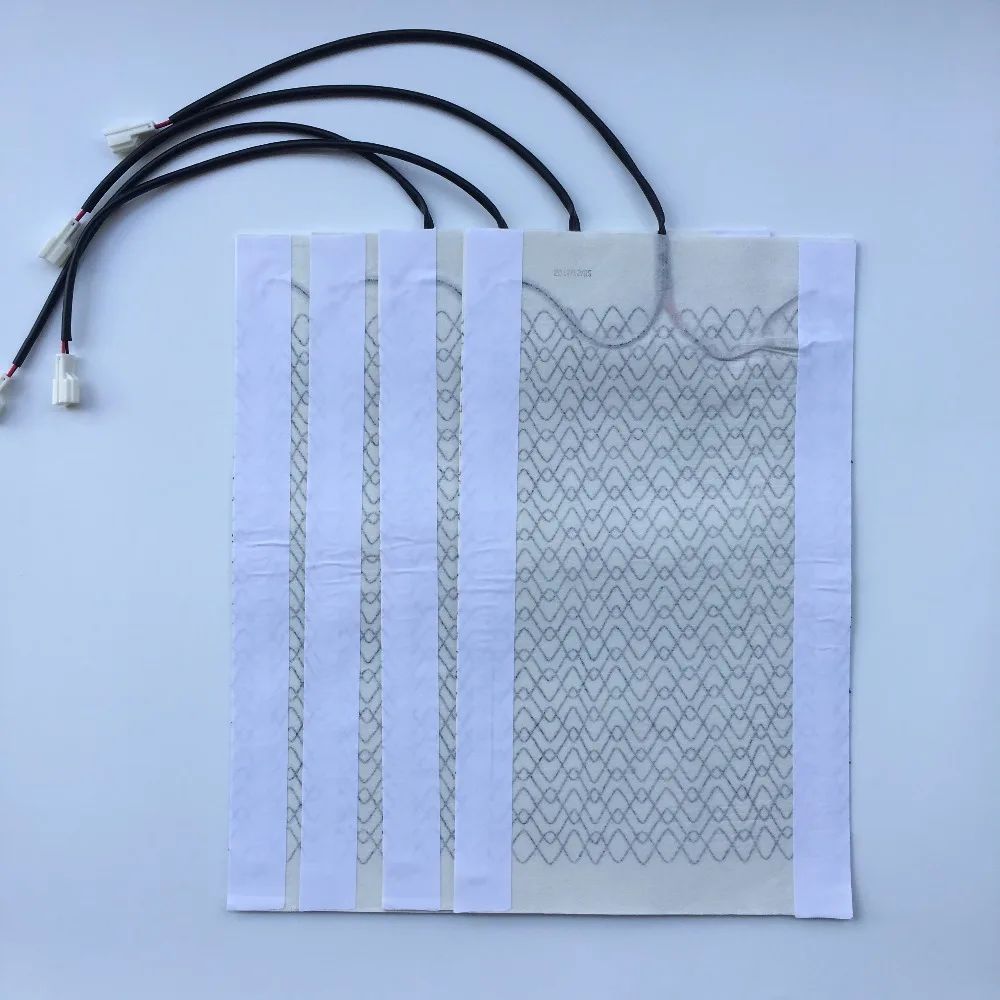 Tanie 2 fotele zainstalowany podgrzewacz fotela samochodowego podgrzewacz kwadratowy 2 pokrętło 5 zmiana poziomu elementy grzejne poduszka siedziska z włókna węglowego podgrzewacz na siedzenia zestaw