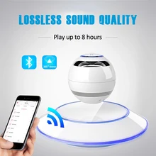 Levitating Portable Wireless Bluetooth Speakers Magnetic Suspension Loudspeaker