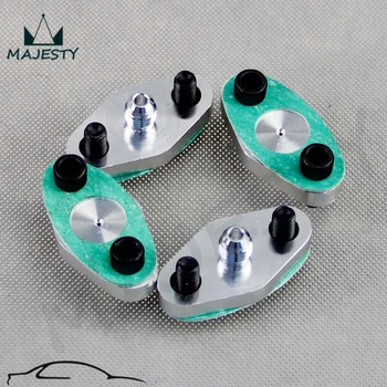 

4PCS Turbo Oil Feed Inlet Flange Gasket Adapter Kit 4AN 4 AN Fitting T3 T3/T4 T04