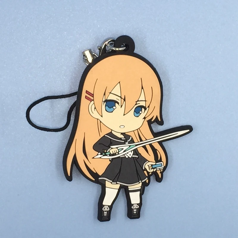 1pcs Tokyo Xanadu Spiel Hiiragi Asuka Japanischen Gummi Keychain Asuka Keychain Aliexpress
