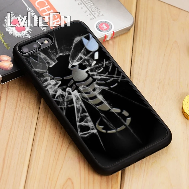 LvheCn чехол для телефона с изображением скорпиона животного iPhone 5 6 s 7 8 plus 11 12 Pro X XR XS