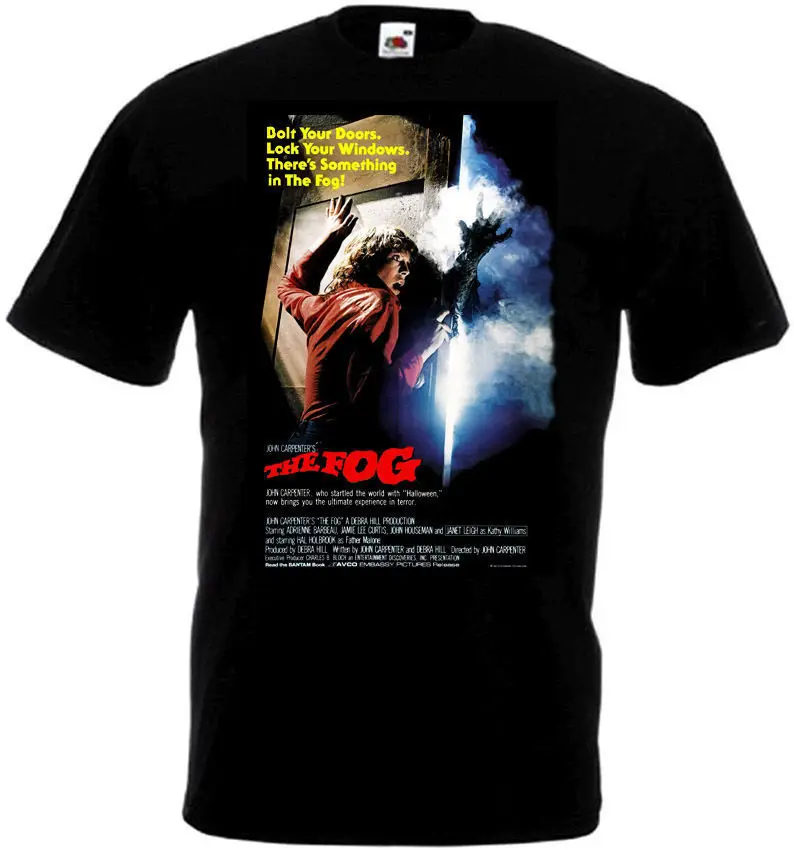 The Fog Ver 1 T Shirt Black Movie Poster All Sizes S 5Xlin TShirts