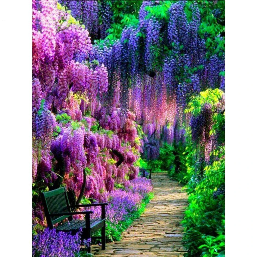 HUACAN-5D-DIY-Diamond-Painting-Landscape-Round-Diamond-Embroidery-Forest-Picture-Of-Rhinestones-Diamond-Mosaic-Tree